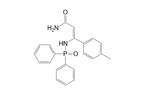 2-Propenamide, 3-[(diphenylphosphinyl)amino]-3-(4-methylphenyl)-, (Z)-