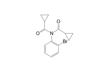 Cyclopropanecarboxamide, N-cyclopropanecarbonyl-N-(2-bromophenyl)-