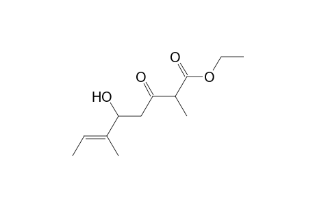 Ethyl (E)-5-Hydroxy-2,6-dimethyl-3-oxooct-6-enoate