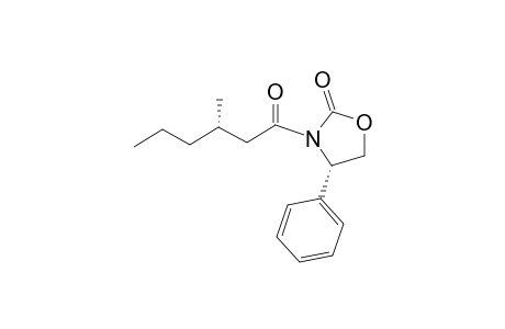 (4S)-3-[(3S)-3-METHYLHEXANOYL]-4-PHENYLOXAZOLIDIN-2-ONE