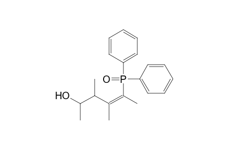 4-Hexen-2-ol, 5-(diphenylphosphinyl)-3,4-dimethyl-