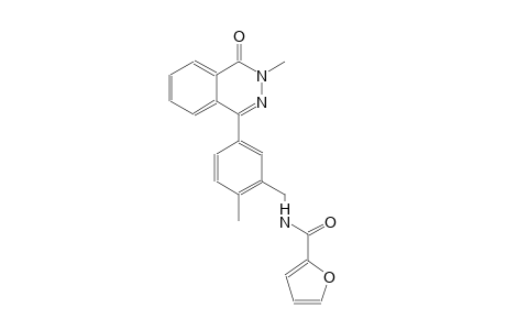 N-[2-methyl-5-(3-methyl-4-oxo-3,4-dihydro-1-phthalazinyl)benzyl]-2-furamide
