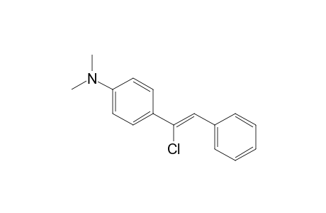 1-[4-(N,N-Dimethylanilino)]-1-chloro-2-phenylethene