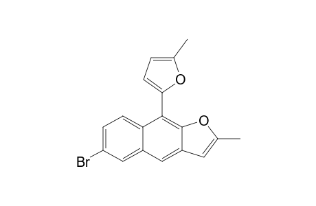 6-Bromo-2-methyl-9-(5-methyl-2-furyl)naphtho[2,3-b]furan