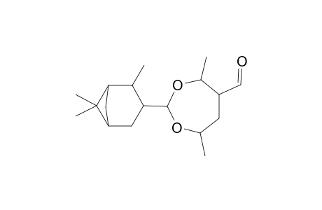 1,3-Dioxepane-5-carboxaldehyde, 4,7-dimethyl-2-(2,6,6-trimethylbicyclo[3.1.1]hept-3-yl)-