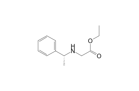 Ethyl 2-((R)-1-phenylethylamino)acetate