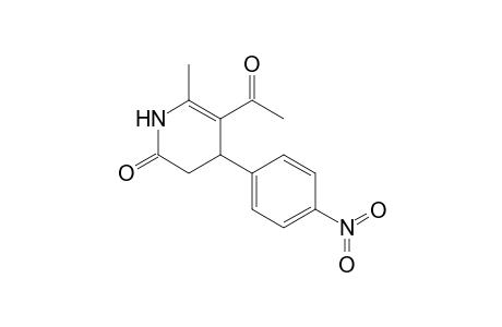 5-Acetyl-6-methyl-4-(4-nitrophenyl)-3,4-dihydro-1H-pyridin-2-one