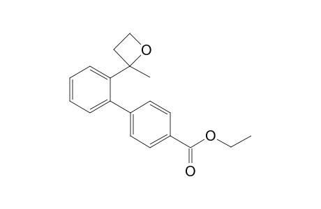 Ethyl 2'-(2-methyloxetane-2-yl)biphenyl-4-carboxylate