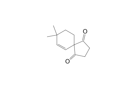 8,8-Dimethylspiro[4.5]dec-9-ene-1,4-dione