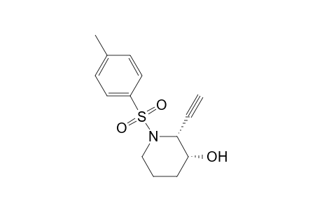 (2R,3R)-2-ethynyl-1-(4-methylphenyl)sulfonyl-piperidin-3-ol