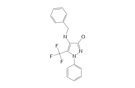 5-TRIFLUOROMETHYL-1,2-DIHYDRO-1-PHENYL-4-[(PHENYLMETHYL)-AMINO]-3H-PYRAZOL-3-ONE