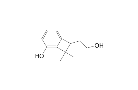 8,8-Dimethyl-7-(2-hydroxyethyl)bicyclo[4.2.0]octa-1,3,5-trien-2-ol