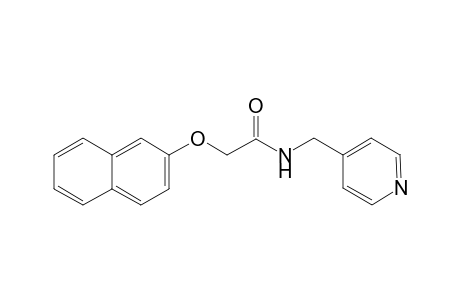 Acetamide, 2-(2-naphthyloxy)-N-(4-pyridylmethyl)-