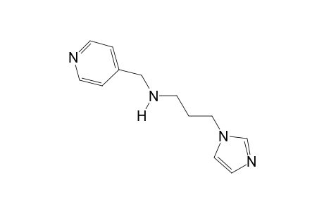 4-Pyridinemethanamine, N-[3-(1H-imidazol-1-yl)propyl]-