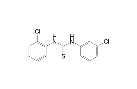 1-(2-Chlorophenyl)-3-(3-chlorophenyl)thiourea