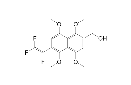 1,4,5,8-tetramethoxy-6-(trifluoroethenyl)naphthalene-2-methanol