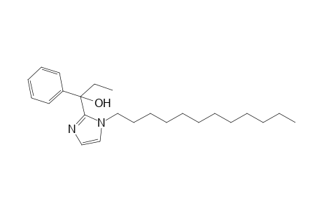 1-(1-Dodecyl-1H-imidazol-2-yl)-1-phenylpropan-1-ol