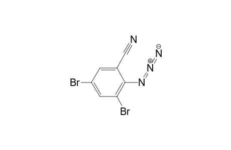 Benzonitrile, 2-azido-3,5-dibromo-