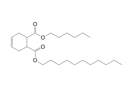 cis-Cyclohex-4-en-1,2-dicarboxylic acid, hexyl undecyl ester