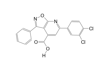 isoxazolo[5,4-b]pyridine-4-carboxylic acid, 6-(3,4-dichlorophenyl)-3-phenyl-