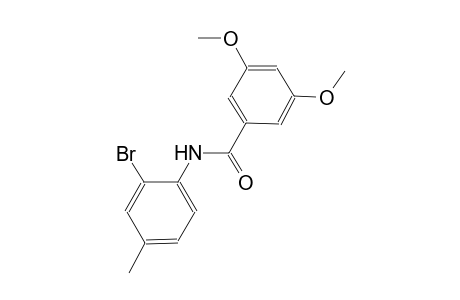 N-(2-bromo-4-methylphenyl)-3,5-dimethoxybenzamide
