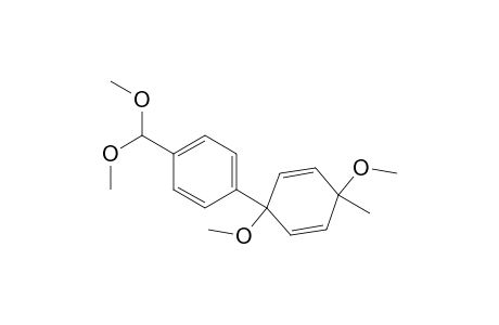 3,6-Dimethoxy-3-[4-(dimethoxymethyl)phenyl]-6-methylcyclohexa-1,4-diene