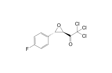 2,2,2-Trichloro-1-((2R,3S)-3-(4-fluorophenyl)oxiran-2-yl)ethanone