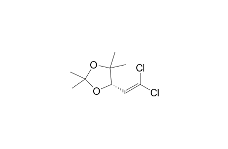 (5S)-5-(2,2-dichloroethenyl)-2,2,4,4-tetramethyl-1,3-dioxolane