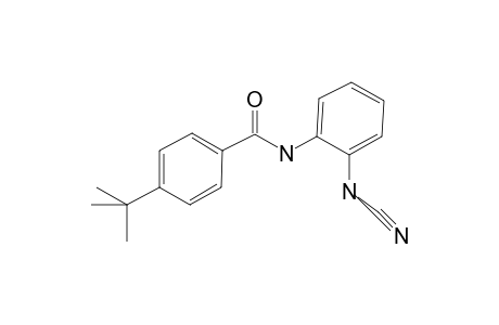 4-Tert-butyl-N-[2-(cyanoamino)phenyl]benzamide