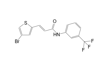 (2E)-3-(4-bromo-2-thienyl)-N-[3-(trifluoromethyl)phenyl]-2-propenamide