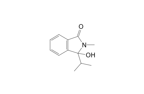 2-Methyl-3-oxidanyl-3-propan-2-yl-isoindol-1-one