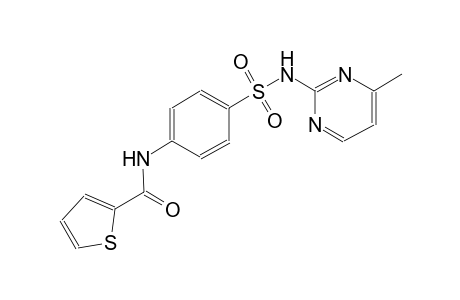 2-thiophenecarboxamide, N-[4-[[(4-methyl-2-pyrimidinyl)amino]sulfonyl]phenyl]-