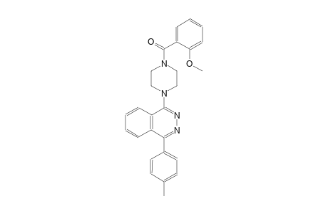 1-[4-(2-methoxybenzoyl)-1-piperazinyl]-4-(4-methylphenyl)phthalazine