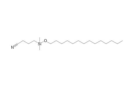 1-Dimethyl(3-cyanopropyl)silyloxytetradecane