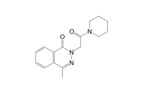 4-methyl-2-[2-oxo-2-(1-piperidinyl)ethyl]-1(2H)-phthalazinone