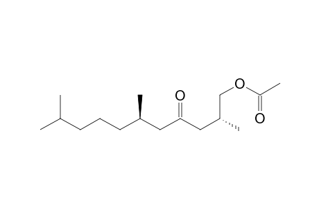 (2R,6R)-1-Acetoxy-2,6,10-trimethylundecan-4-one