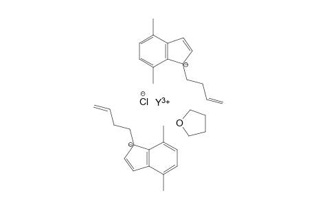 Yttrium(III) bis[1-but-3-enyl-4,7-dimethyl-inden-1-ide]tetrahydrofuran chloride