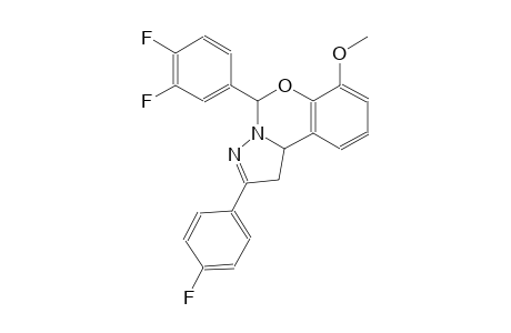 pyrazolo[1,5-c][1,3]benzoxazine, 5-(3,4-difluorophenyl)-2-(4-fluorophenyl)-1,10b-dihydro-7-methoxy-