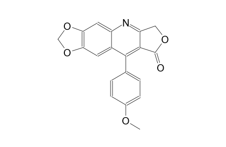 [1,3]dioxolo[4,5-g]furo[3,4-b]quinolin-8(6H)-one, 9-(4-methoxyphenyl)-