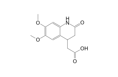 4-quinolineacetic acid, 1,2,3,4-tetrahydro-6,7-dimethoxy-2-oxo-