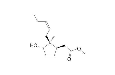 Methyl {(1R,2S,3S)-3-Hydroxy-2-methyl-2-[(Z)-pent-2-enyl]cyclopentyl}acetate
