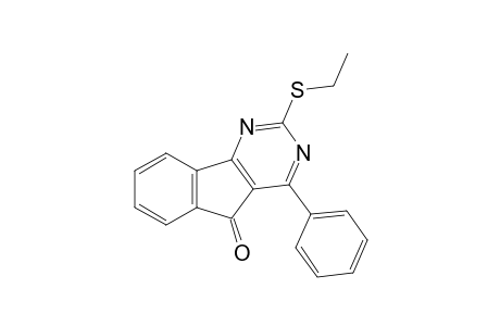 2-(ethylthio)-4-phenyl-5H-indeno[1,2-d]pyrimidin-5-one