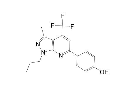 phenol, 4-[3-methyl-1-propyl-4-(trifluoromethyl)-1H-pyrazolo[3,4-b]pyridin-6-yl]-