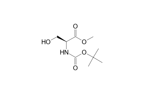 N-(tert-Butoxycarbonylamino)-L-serine methyl ester