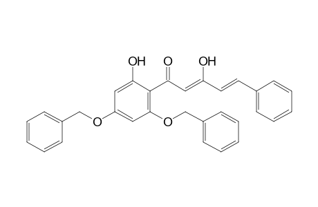 1-[4',6'-bis(Benzyloxy)-2'-hydroxyphenyl]-3-hydroxy-5-phenyl-2,4-pentadien-1-one