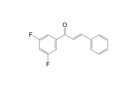 (E)-1-(3',5'-Difluorophenyl)-3-phenylprop-2-en-1-one