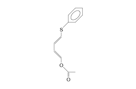(1E,3E)-4-(phenylsulfanyl)-1,3-butadienyl acetate