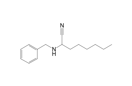 2-(Benzylamino)octanenitrile