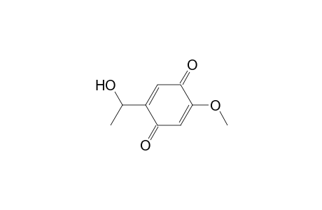 2-(1'-Hydroxyethyl)-5-methoxy-1,4-quinone