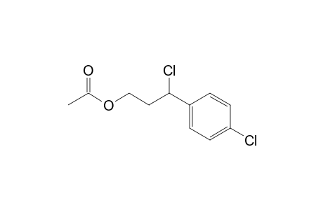 (-)-3-Chloro-3-(4-chlorophenyl)propyl acetate